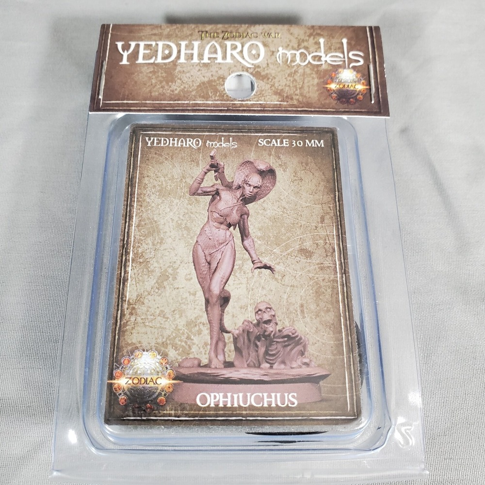 Yedharo Models Ophiuchus 30mm Miniature Zodiac War Female Snake Warrior YDM0033